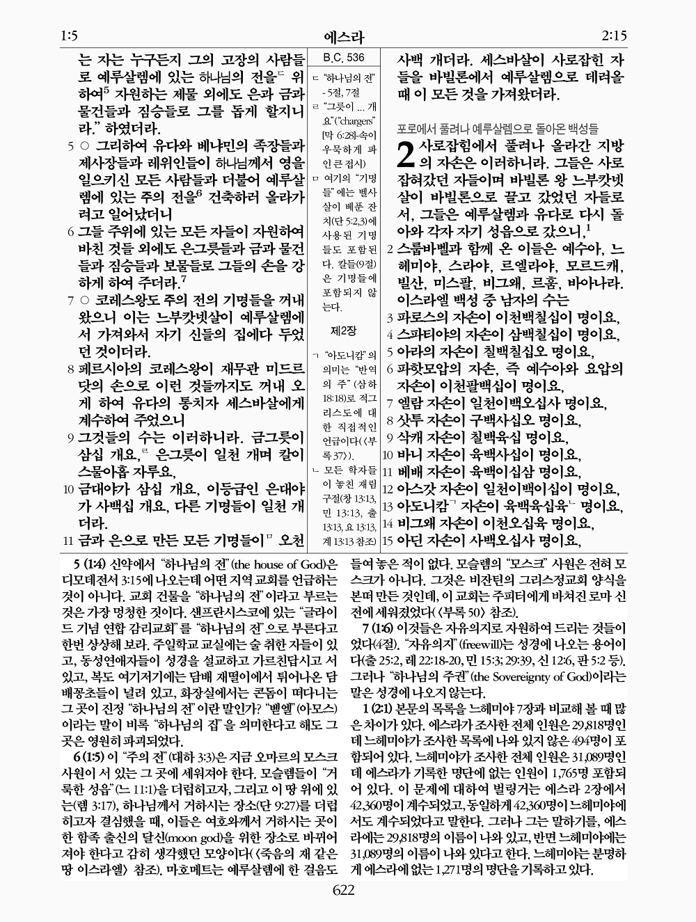 한글킹제임스성경 럭크만주석성경 무색인(대) 천연우피